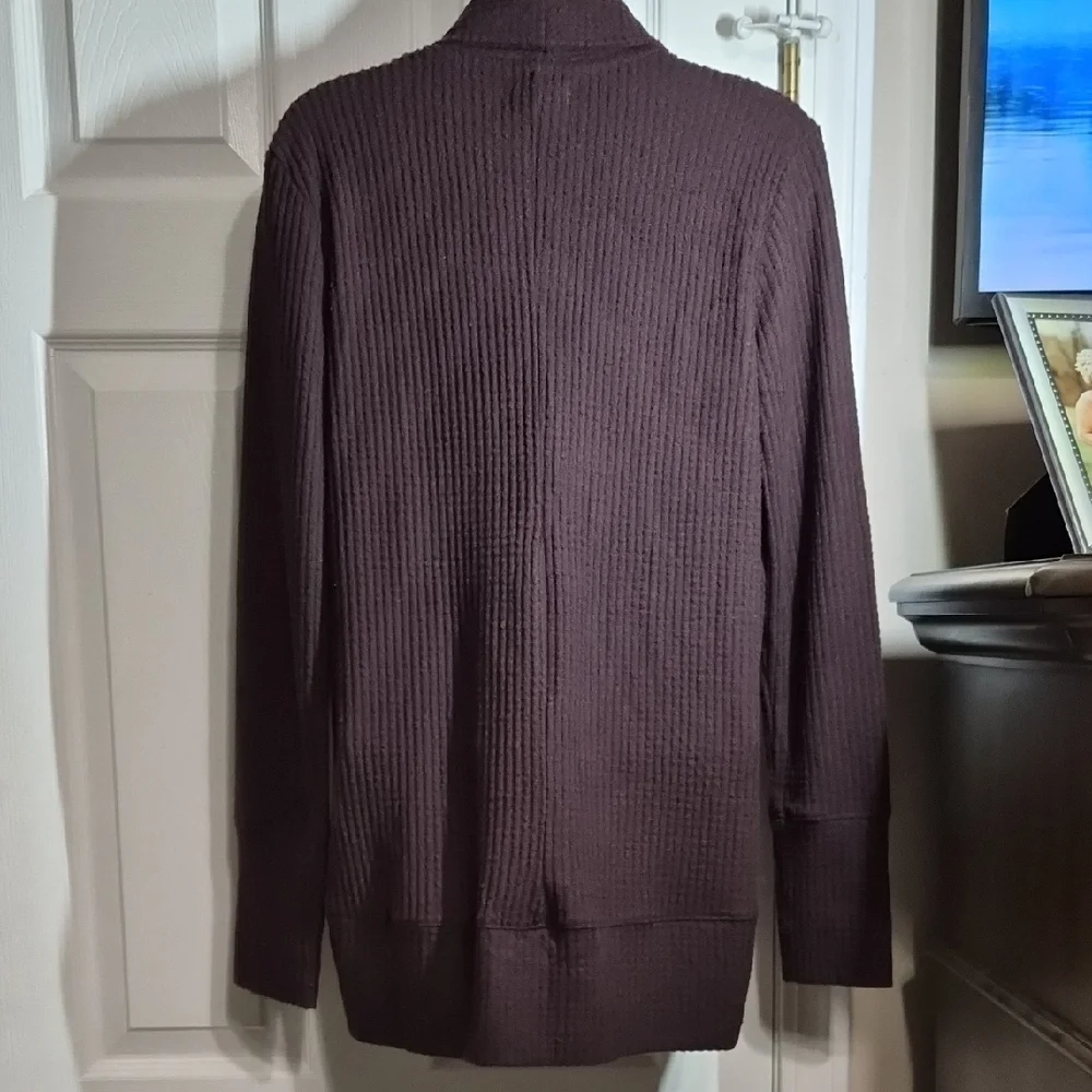 Maurices Women's Burgundy Cardigan Sweater Size XS